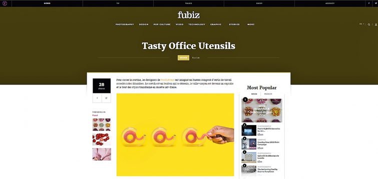 Publicación Fubiz_Tasty Office_FOOD&EVENT